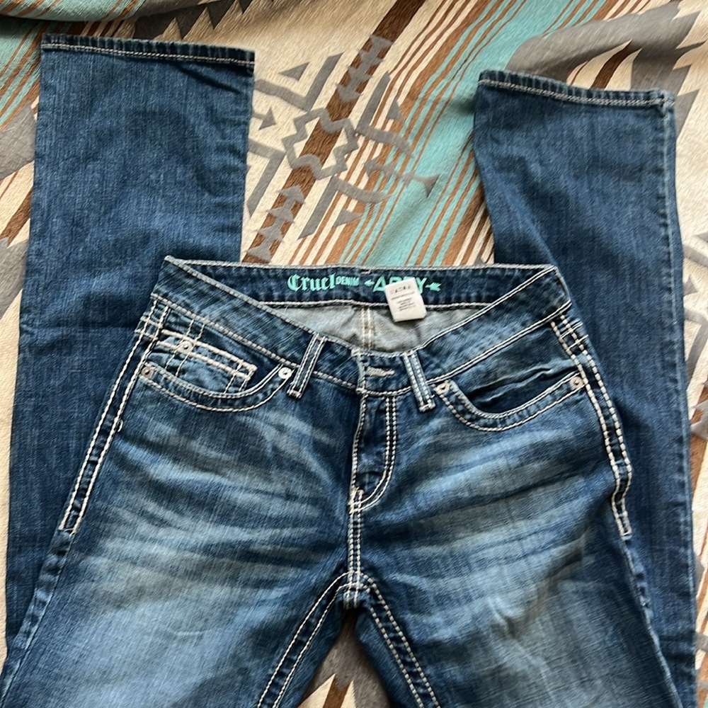 Cruel Girl Women's Boot Cut Jeans - Blue